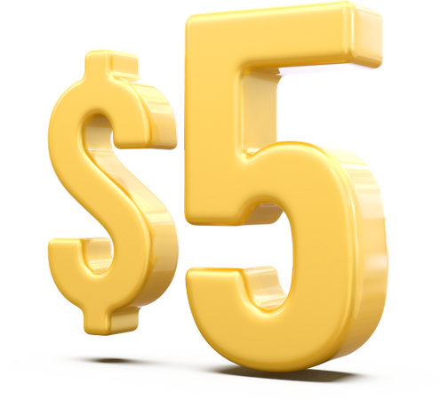 5 Dollar Golden Number