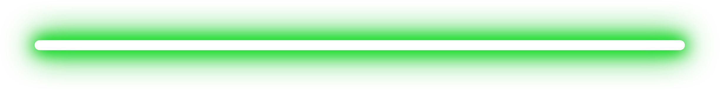 Green Neon Thin Line Border
