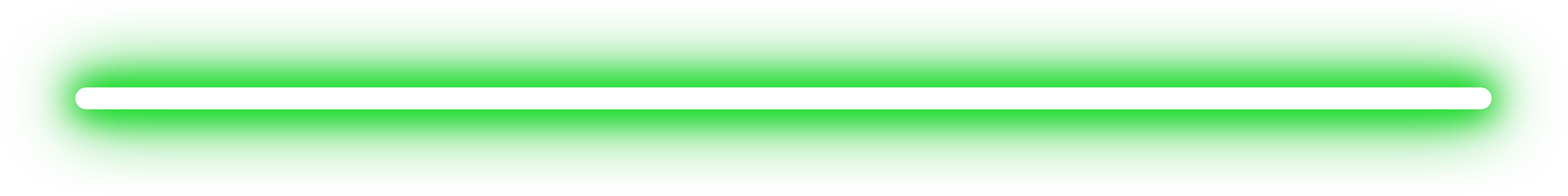 Green Neon Thin Line Border